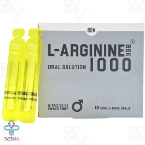 ویال خوراکی ال آرژنین 1000 بی اس کی – 10 عددی	