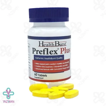 قرص غضروف ساز گلوکزامین کندروتین پریفلکس پلاس هلث برست - 60 عددی	