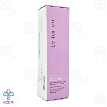 شامپو موهای رنگ شده و آسیب دیده لافارر - 250 میلی لیتر	