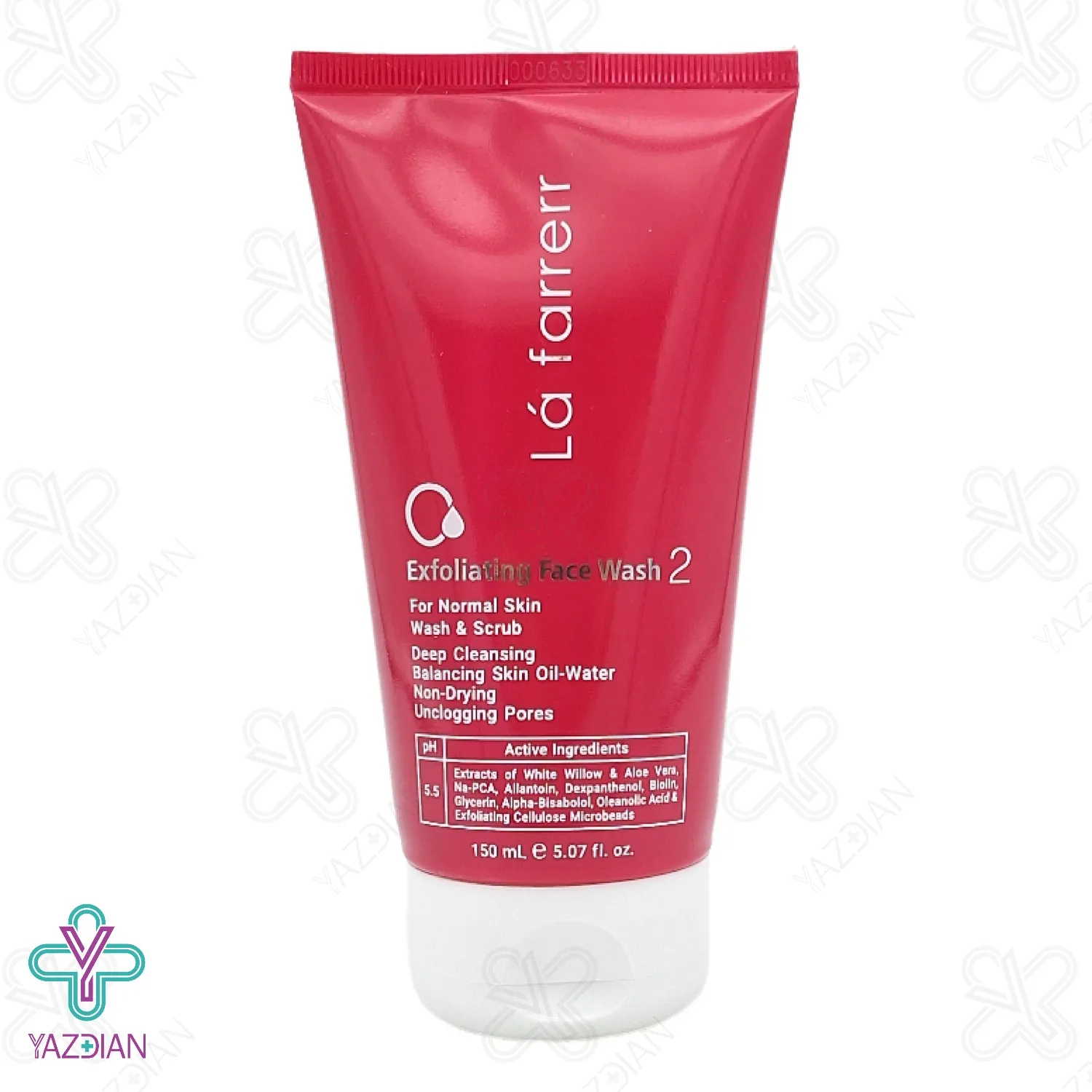 ژل شستشوی صورت پوست معمولی لافارر - 150 میلی لیتر	