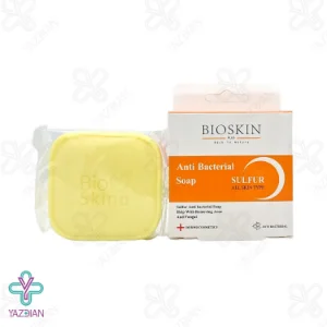 صابون آنتی باکتریال گوگرد بایو اسکین پلاس - 100 گرم	