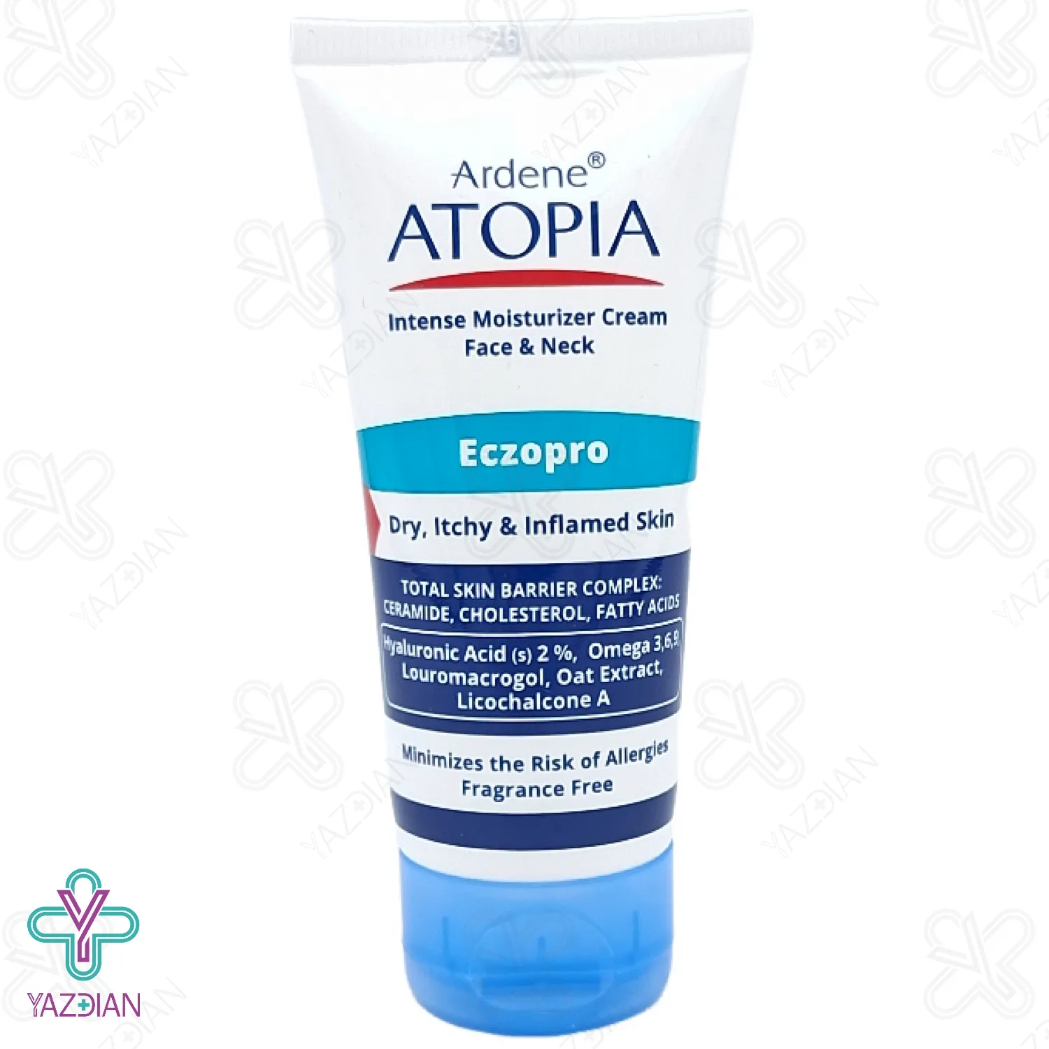 کرم مرطوب کننده صورت و گردن آتوپیا آردن - 50 میلی لیتر	