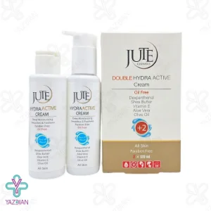 پک دوقلو کرم آبرسان قوی و مرطوب کننده هیدرا اکتیو ژوت - 120+120 میلی لیتر	