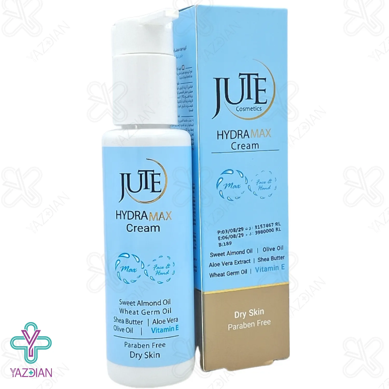 کرم آبرسان پمپی هیدرامکس ژوت - 120 میلی لیتر	