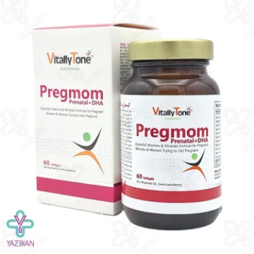 کپسول ژلاتینی تقویت کننده بانوان پرگمام ویتالی تون - 60 عددی	