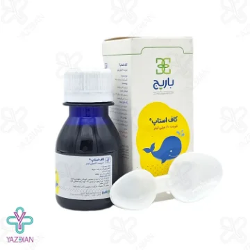 شربت ضد سرفه کودکان کاف استاپ باریج اسانس - 60 میلی لیتر	