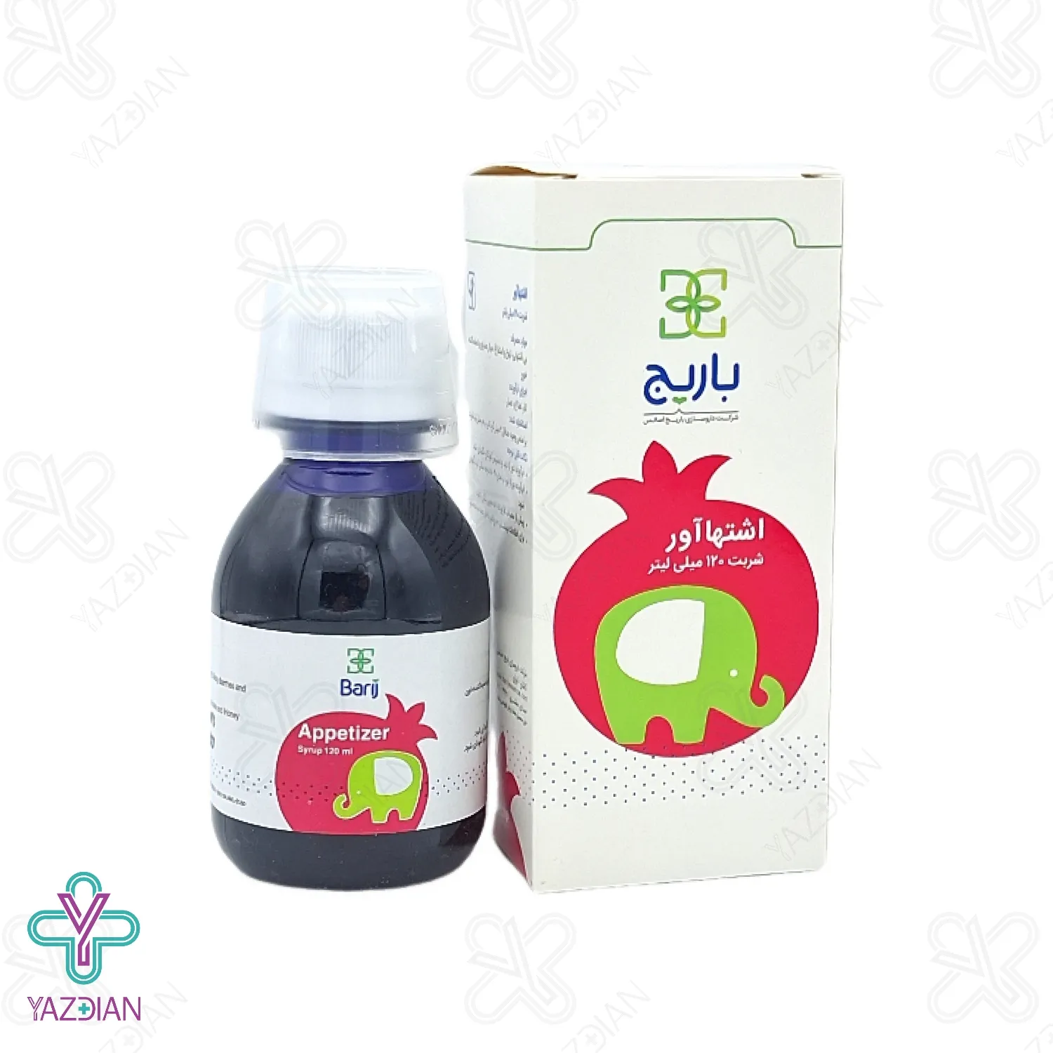 شربت اشتها آور کودک باریج اسانس - 120 میلی لیتر	