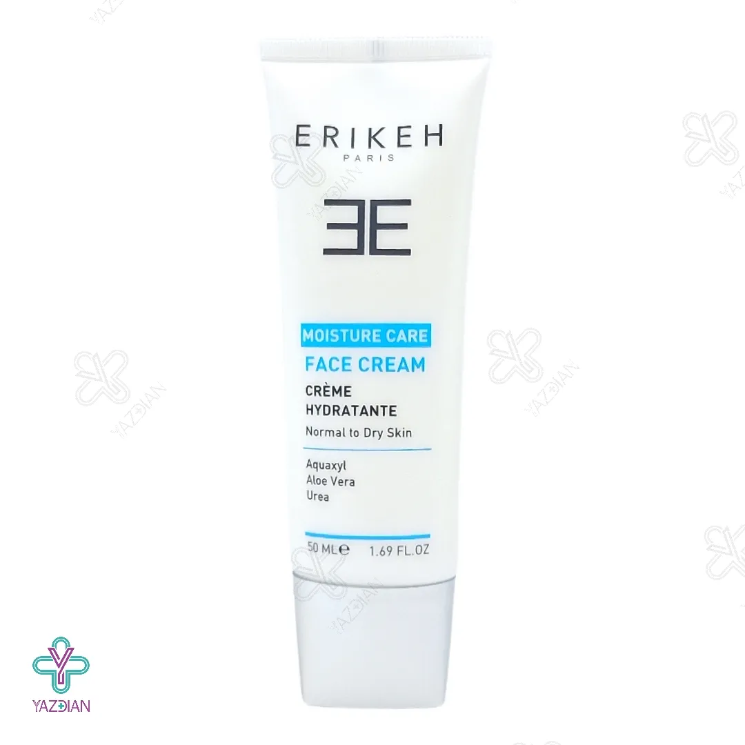 کرم مرطوب کننده پوست خشک و معمولی اریکه - 50 میلی لیتر	
