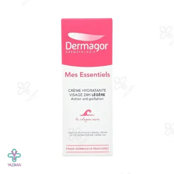 کرم مرطوب کننده مغذی 24 ساعته لایت درماگور - 40 میلی لیتر	