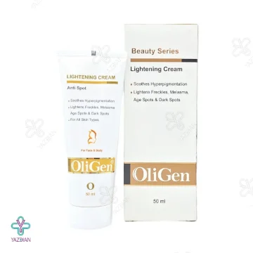 کرم روشن کننده و ضد لک صورت و بدن الی ژن - 50 میلی لیتر	