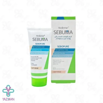 کرم ضد جوش و یکنواخت کننده پوست آردن سبوما - بژ روشن	