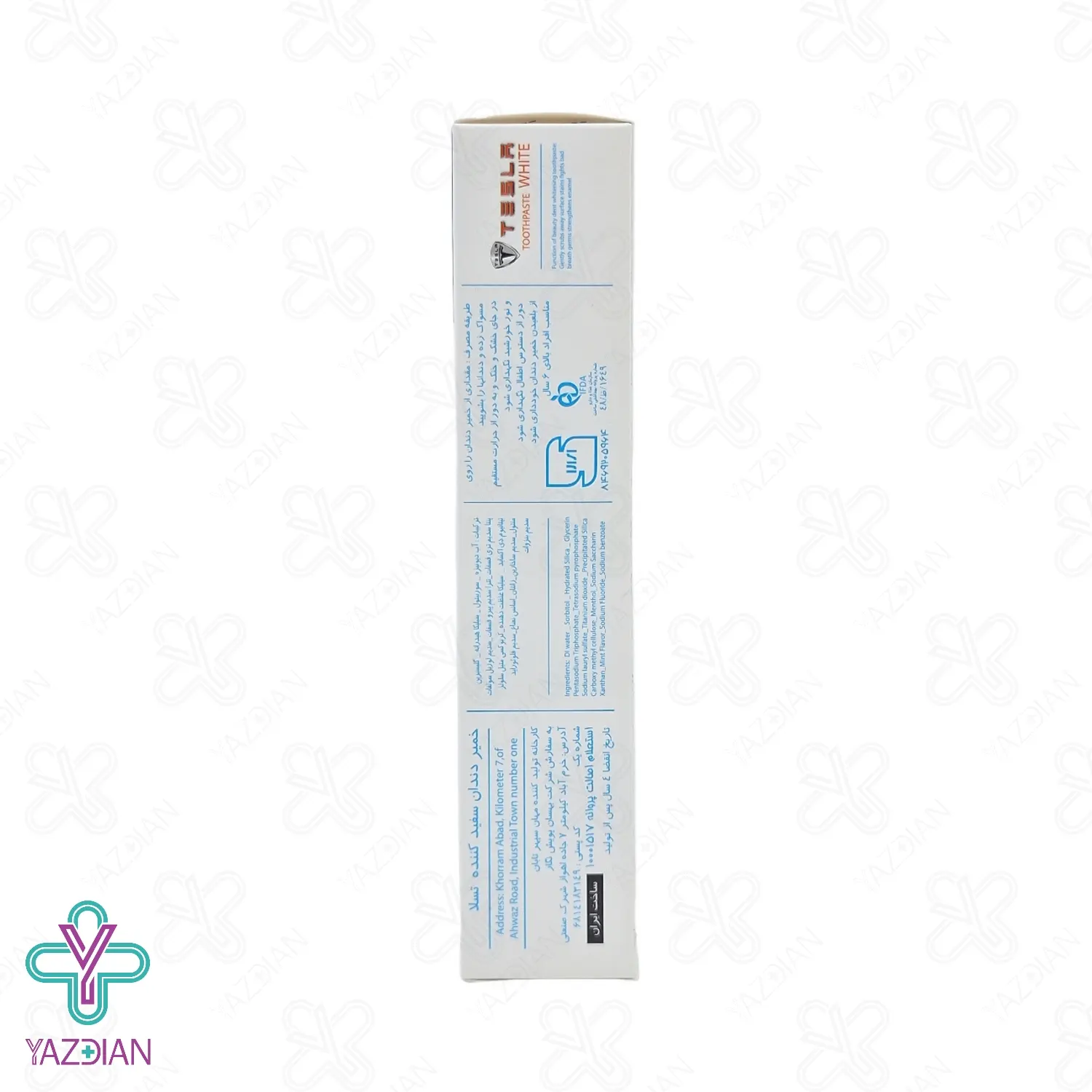 خمیر دندان سفید کننده تسلا - 100 گرم	