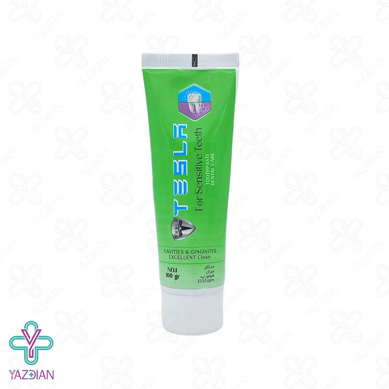 خمیردندان مخصوص دندان های حساس تسلا – 100 گرم 	