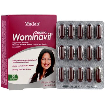 تصویر  کپسول تقویت کننده بانوان ومیناویت اورجینال ویواتیون - 30 عددی