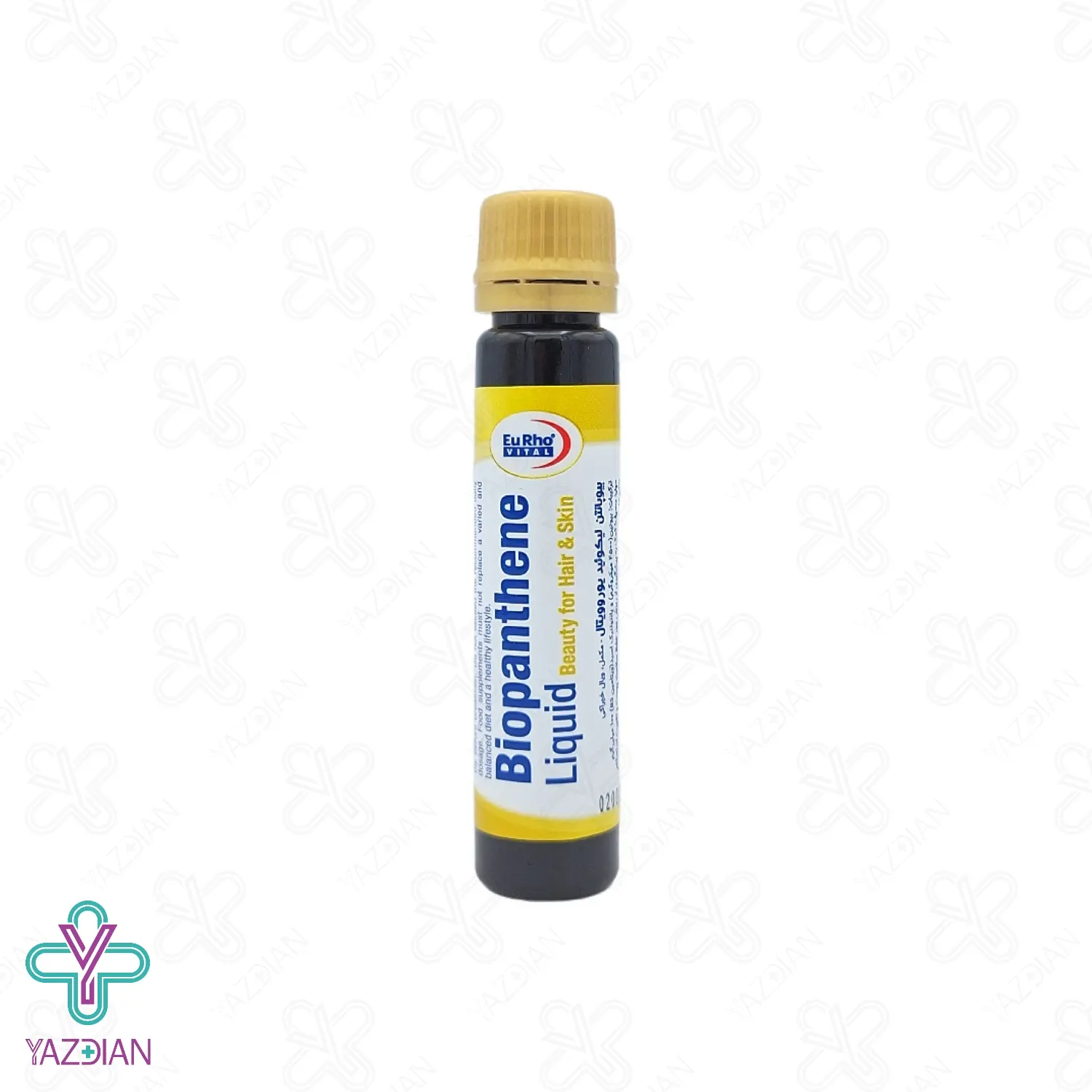 ویال خوراکی تقویت کننده پوست و مو بیوپانتن یوروویتال - 6 عددی	