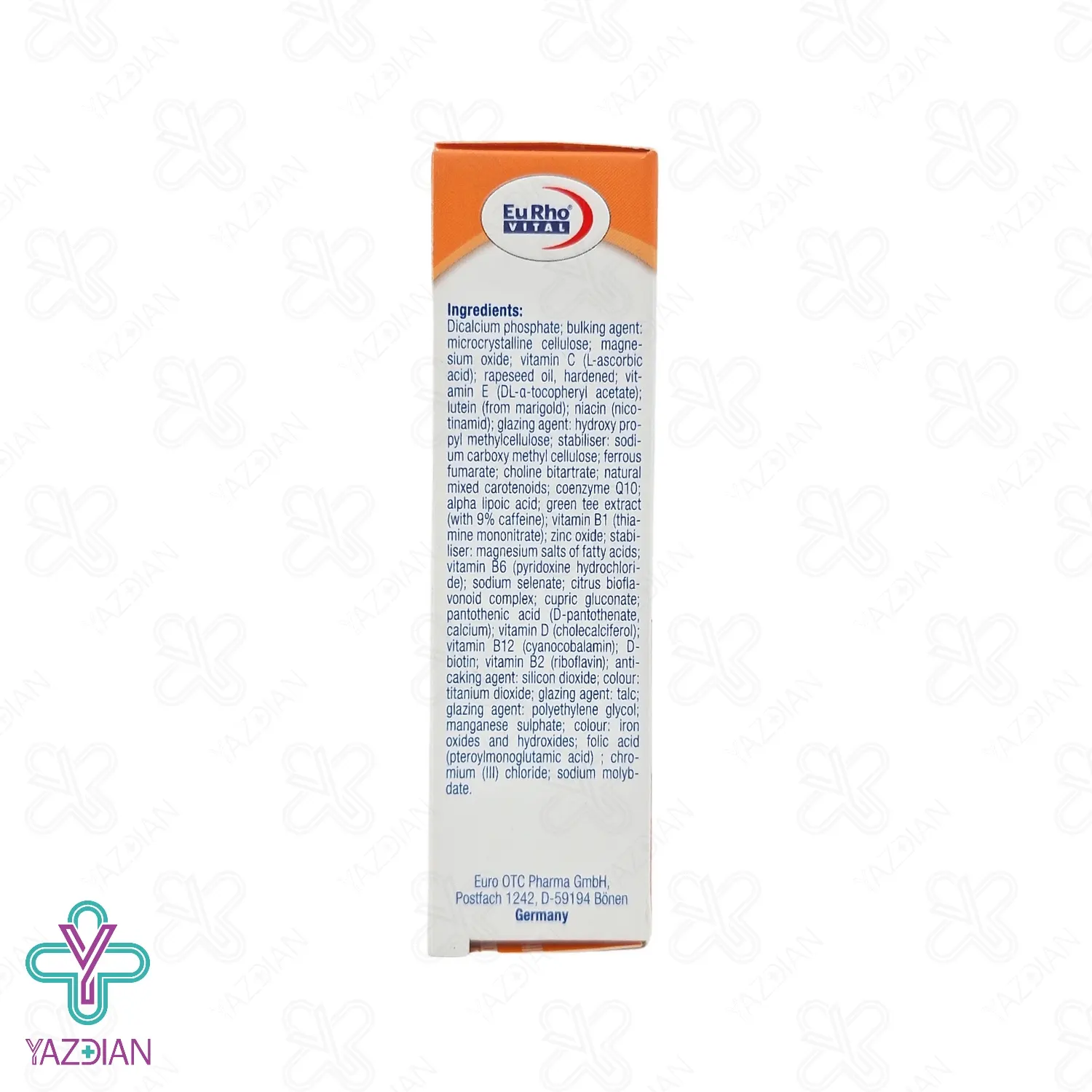 قرص مولتی ویتامین بانوان بالای 50 سال یوروویتال - 45 عددی	