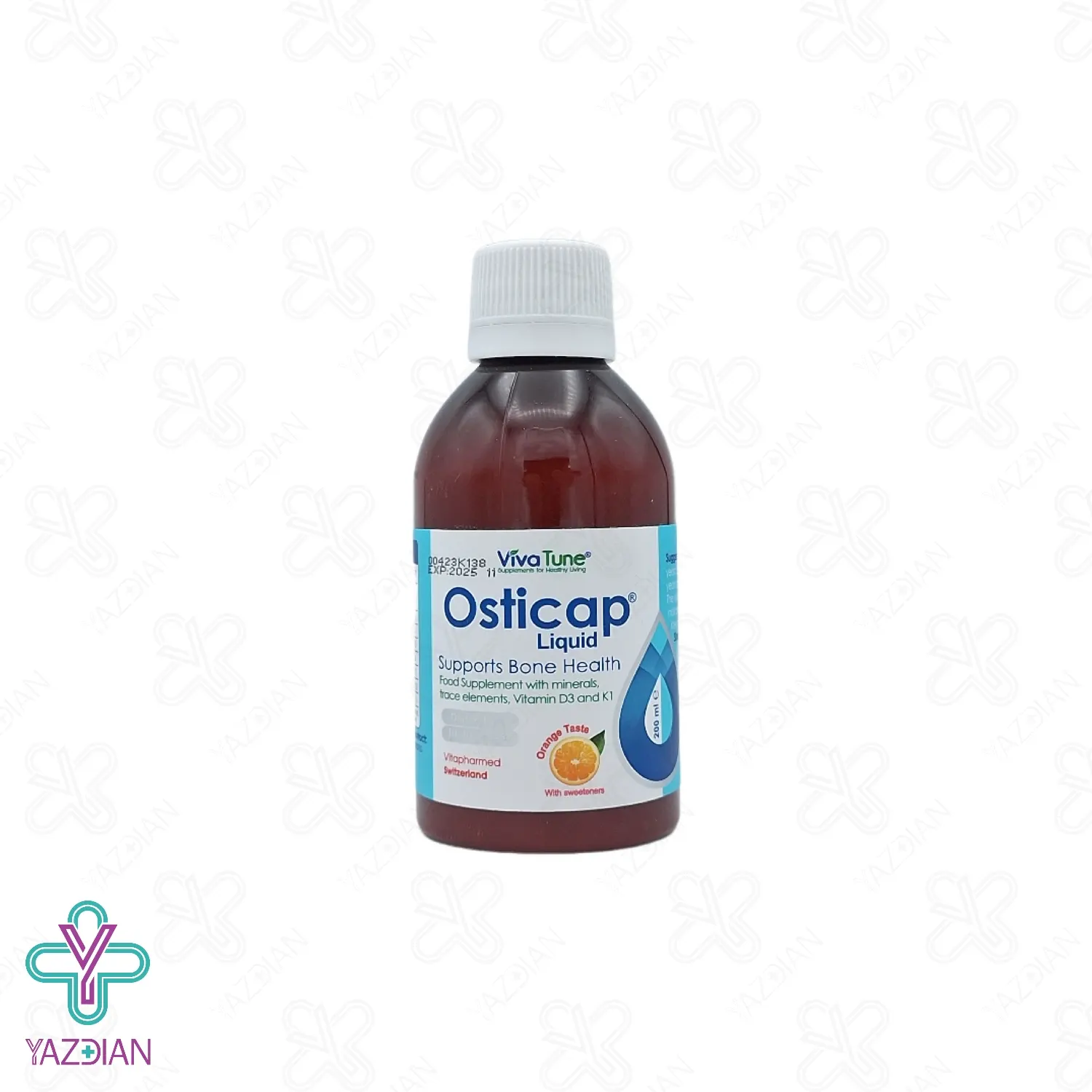 شربت تقویت استخوان اوستی کپ ویواتیون – 200 میلی لیتر	