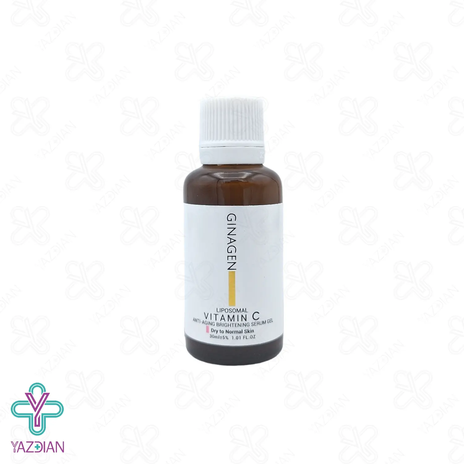 سرم ضد چروک ویتامین ث پوست خشک ژیناژن - 30 میلی لیتر	
