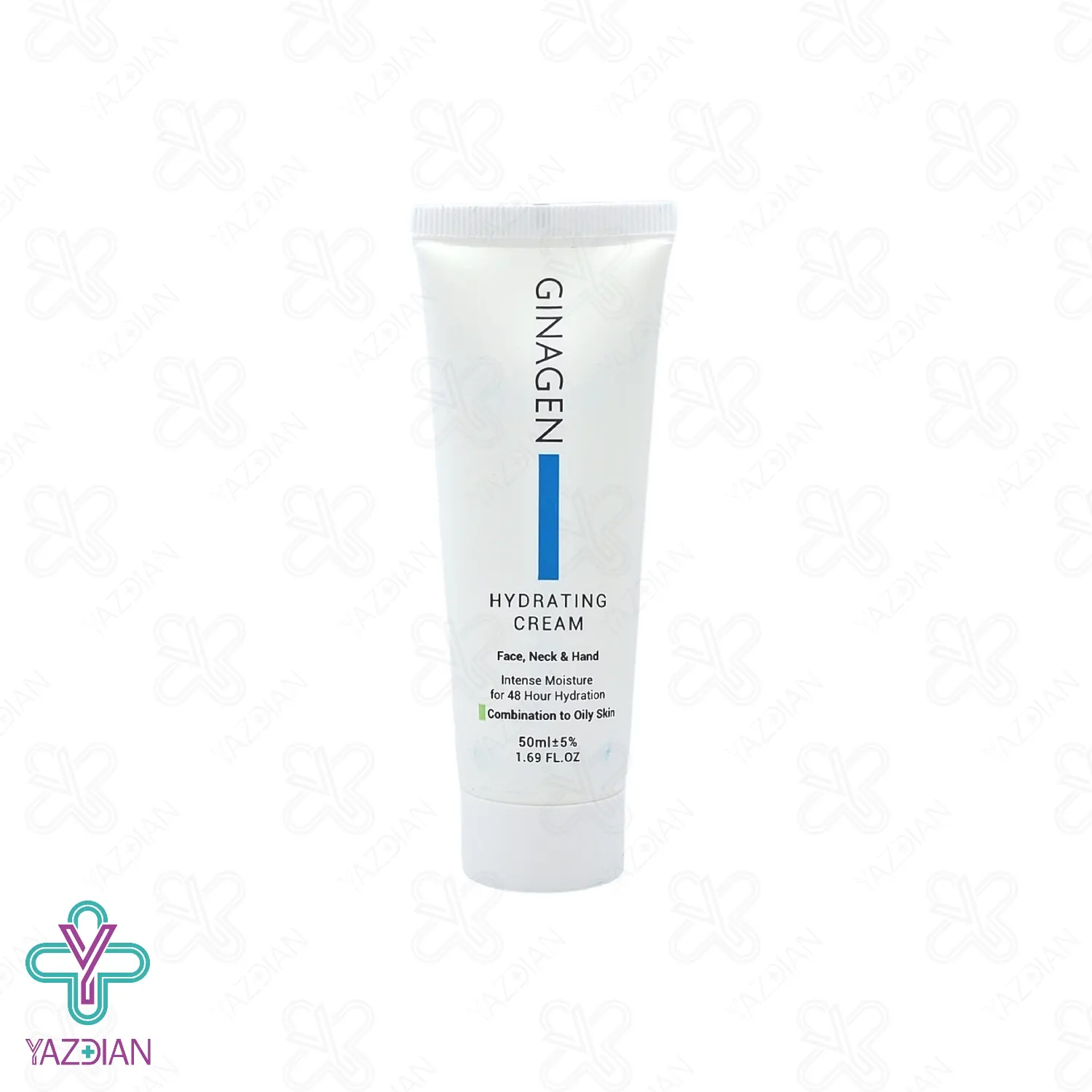 کرم آبرسان پوست چرب و مختلط ژیناژن - 50 میلی لیتر	