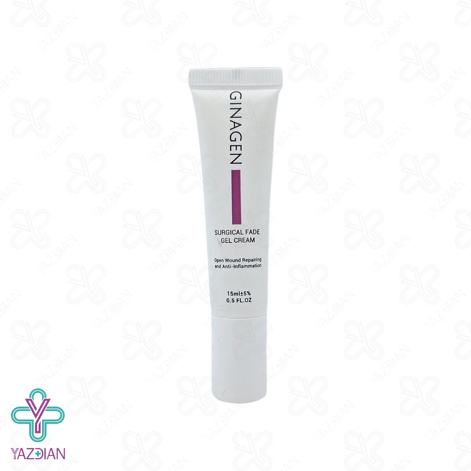 کرم ترمیم کننده زخم ضد قارچ و باکتری ژیناژن - 15 میلی لیتر