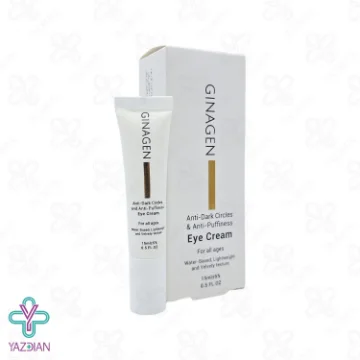 کرم دور چشم ضد تیرگی و پف ژیناژن - 15 میلی لیتر	