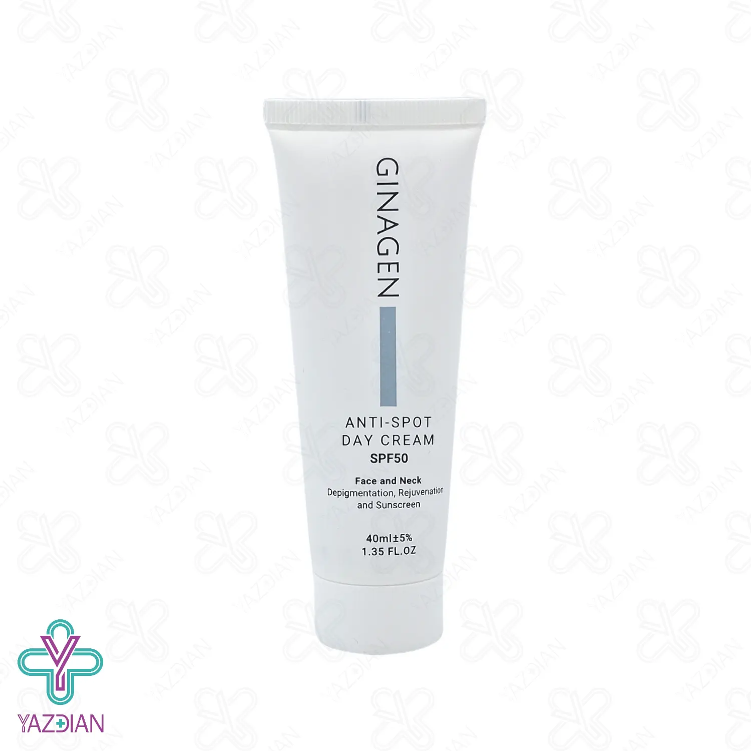 کرم ضد لک روز SPF 50 ژیناژن - 40 میلی لیتر	