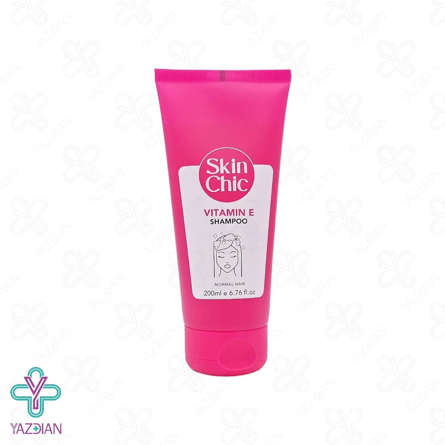 شامپو موهای معمولی اسکین شیک حاوی ویتامین ای - 200 میلی لیتر	
