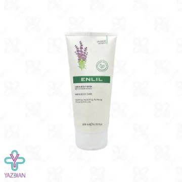تصویر  شامپو سر و بدن لوندر انلیل - 200 میلی لیتر