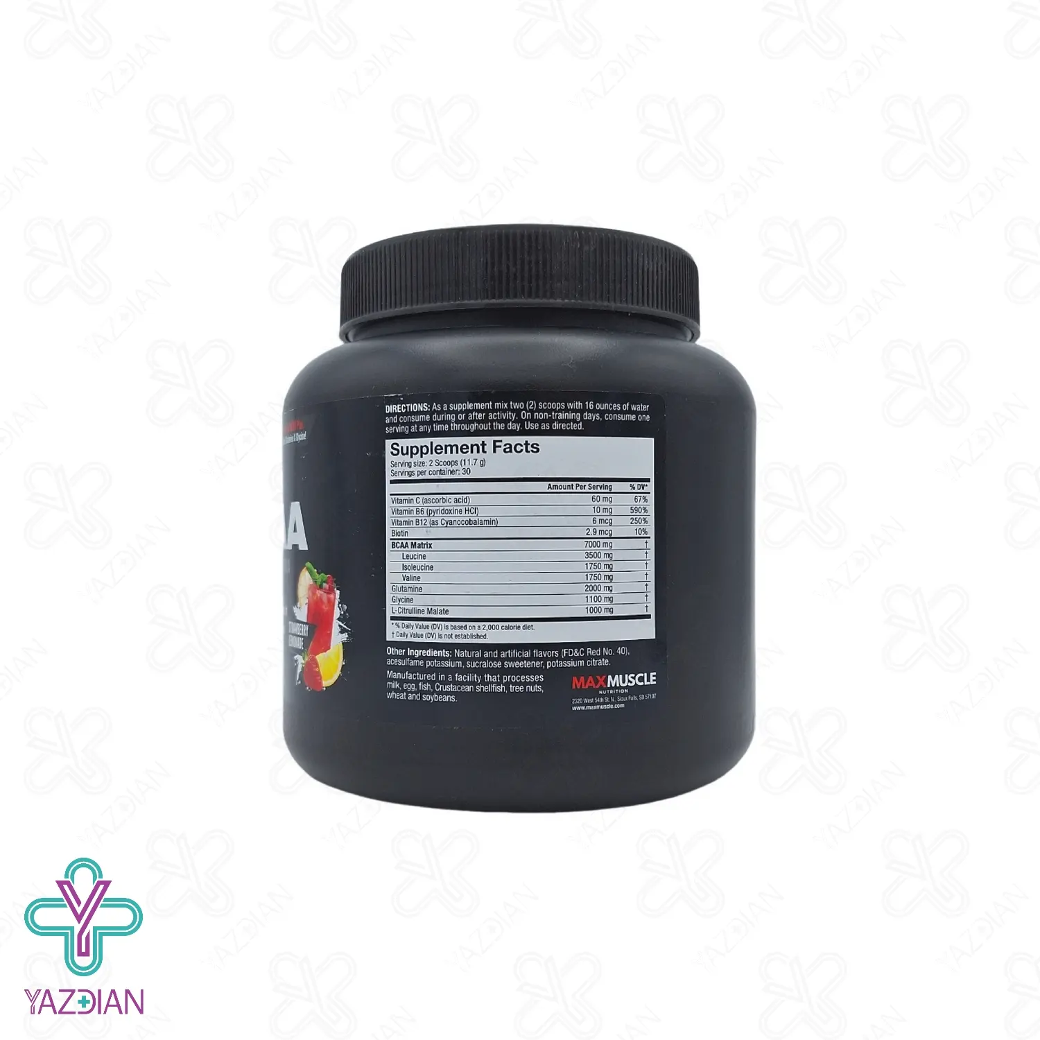 پودر پرو بی سی ای ای BCAA مکس ماسل - 351 گرم	