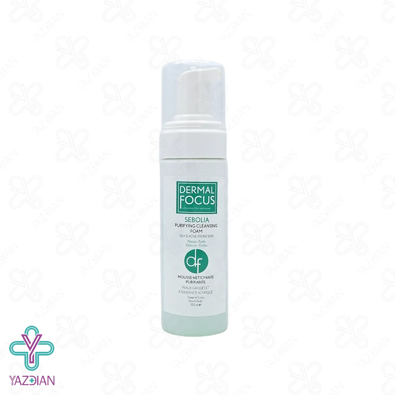 فوم شستشوی صورت چرب و آکنه ای سبولیا درمال فوکوس - 150 میلی لیتر	