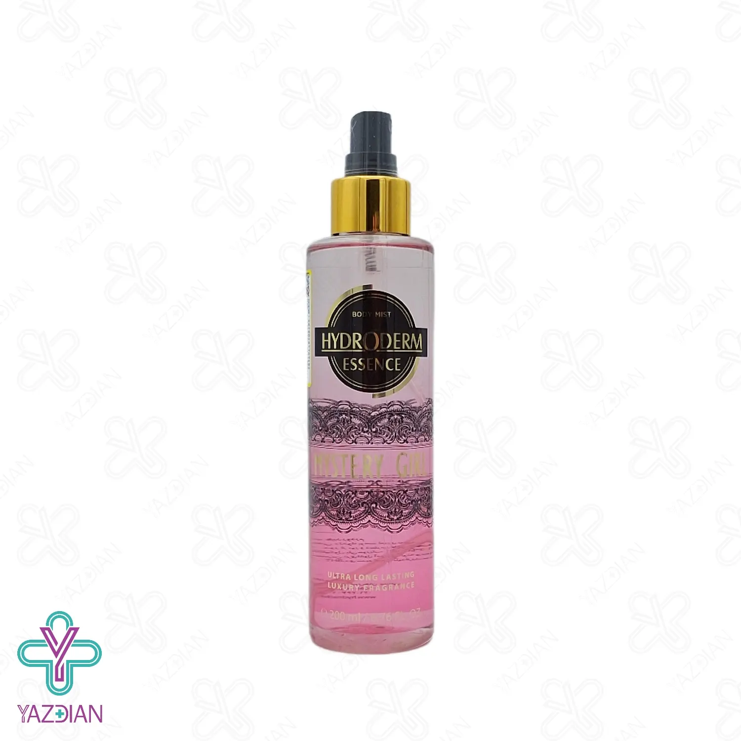اسپری بادی اسپلش زنانه میستری گرل هیدرودرم - 200 میلی لیتر	