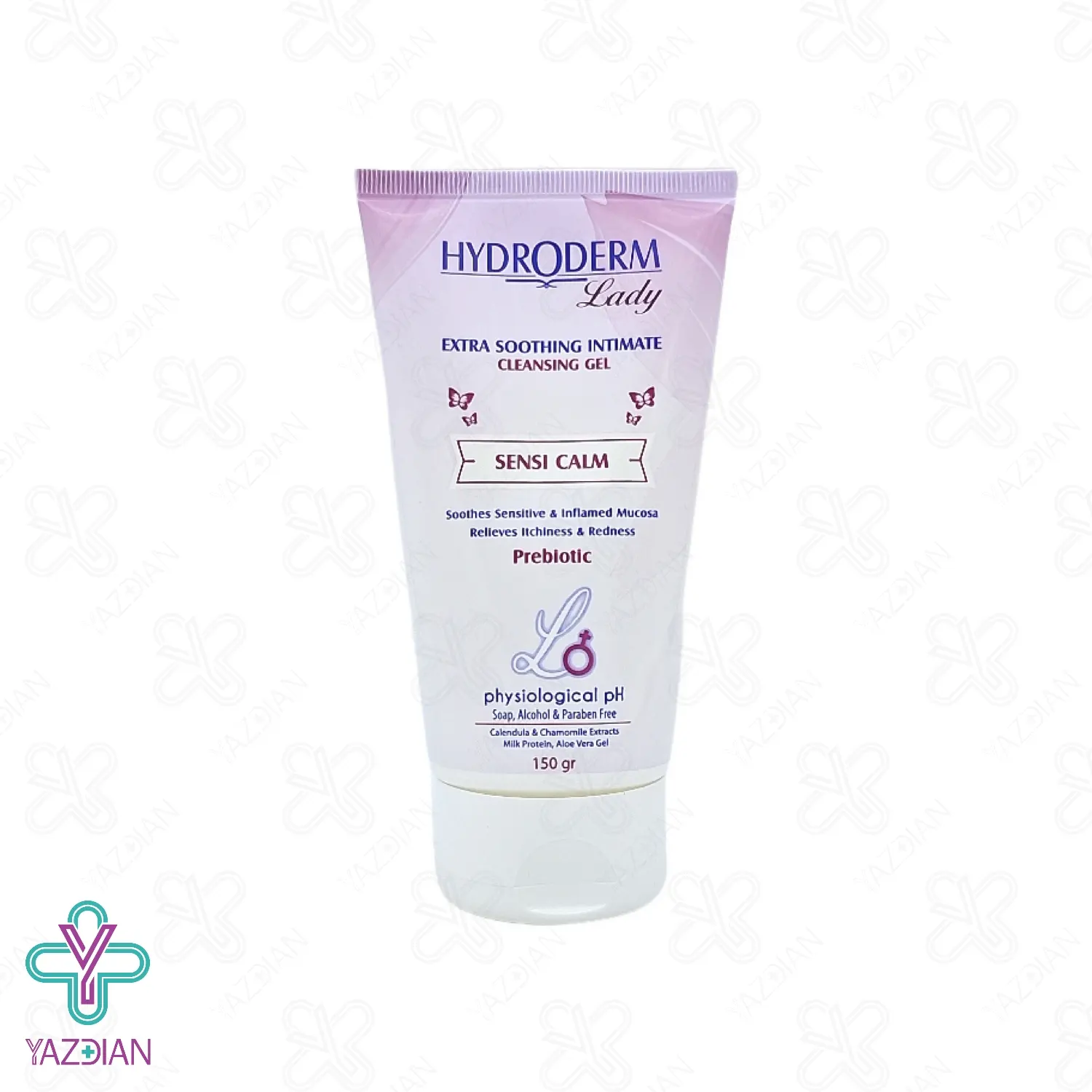 ژل بهداشتی بانوان بسیار ملایم هیدرودرم - 150 میلی لیتر	
