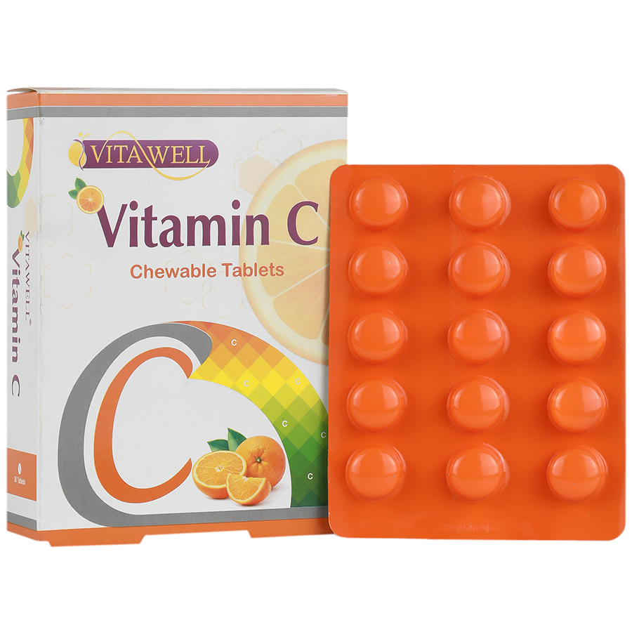 تصویر  قرص جویدنی ویتامین ث 250 میلی گرم ویتاول  - 30 عددی