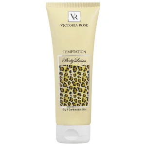 لوسیون بدن پوست چرب تمپتیشن ویکتوریا رز - 250 میلی لیتر