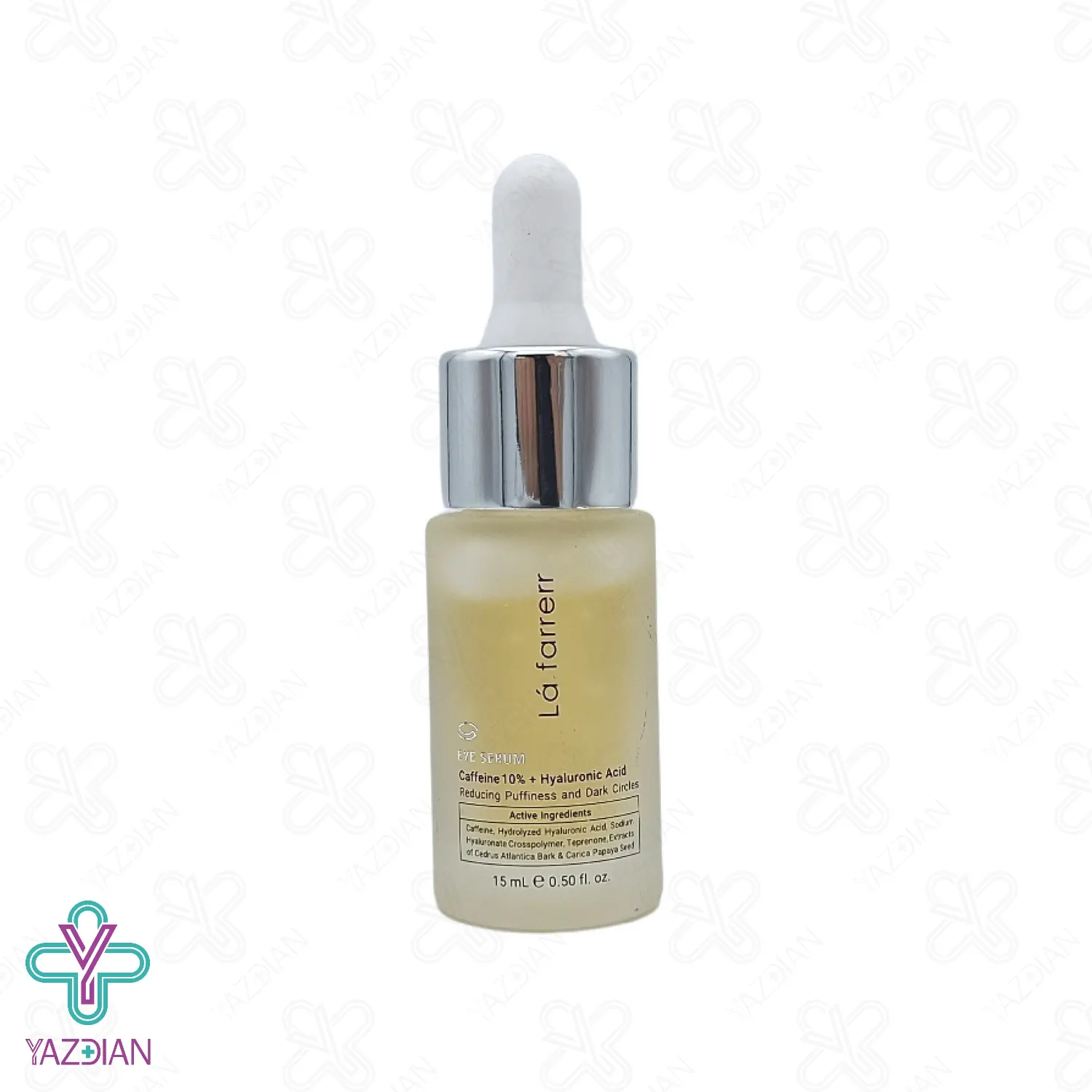 سرم دورچشم روشن کننده لافارر حاوی کافئین 10 درصد - 15 میلی لیتر	