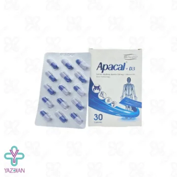 کپسول تقویت مفاصل آپاکل د3 های هلث - 30 عددی	