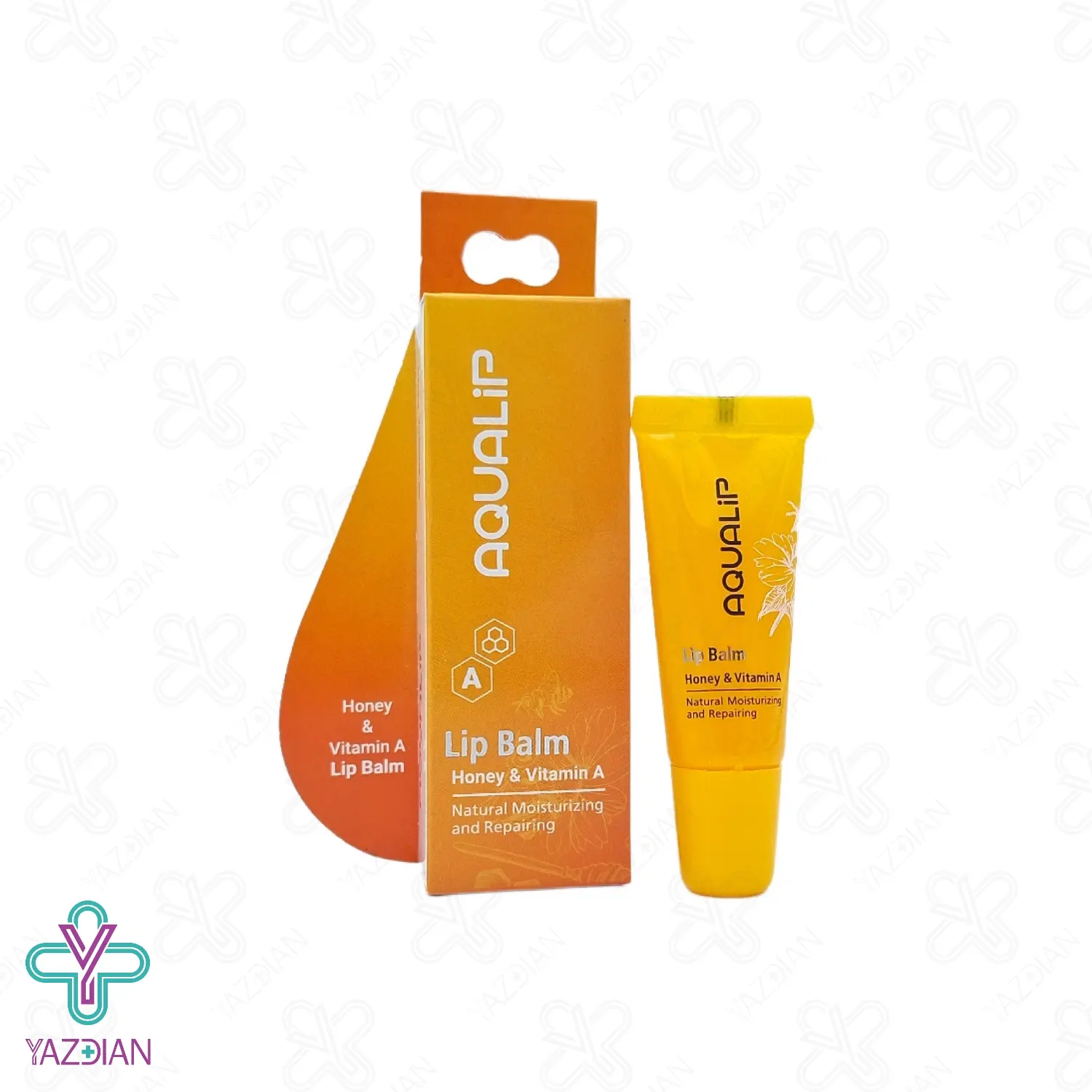 بالم لب عسل و ویتامین آکوالیپ - 10 میلی لیتر	