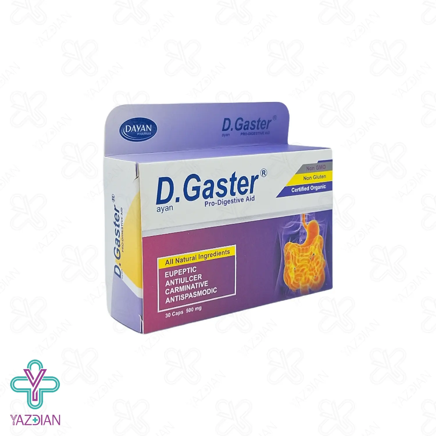 کپسول گوارش دایان گاستر دایان فارما - 30 عددی	