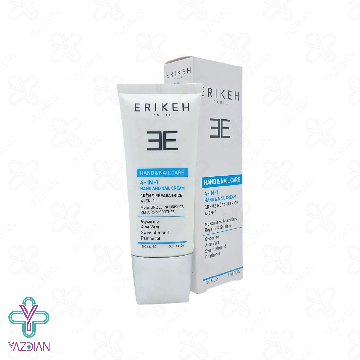 کرم مرطوب کننده دست 4 در 1 اریکه - 100 میلی لیتر	