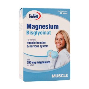 قرص منیزیم بیس گلیسینات یوروویتال - 60 عددی