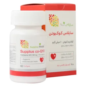 تصویر  سافت ژل کوکیوتن 100 میلی گرم کوکیوتن ساپلاس مدز - 60 عددی