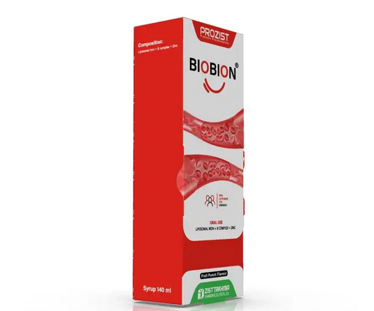 شربت ویتامین و آهن لیپوزومال بایوبیون زیست تخمیر - 140 میلی لیتر