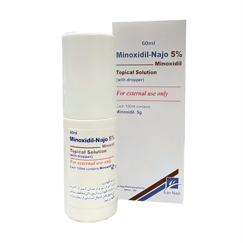 تصویر  محلول ماینوکسیدیل 5 درصد ایران ناژو - 60 میلی لیتر