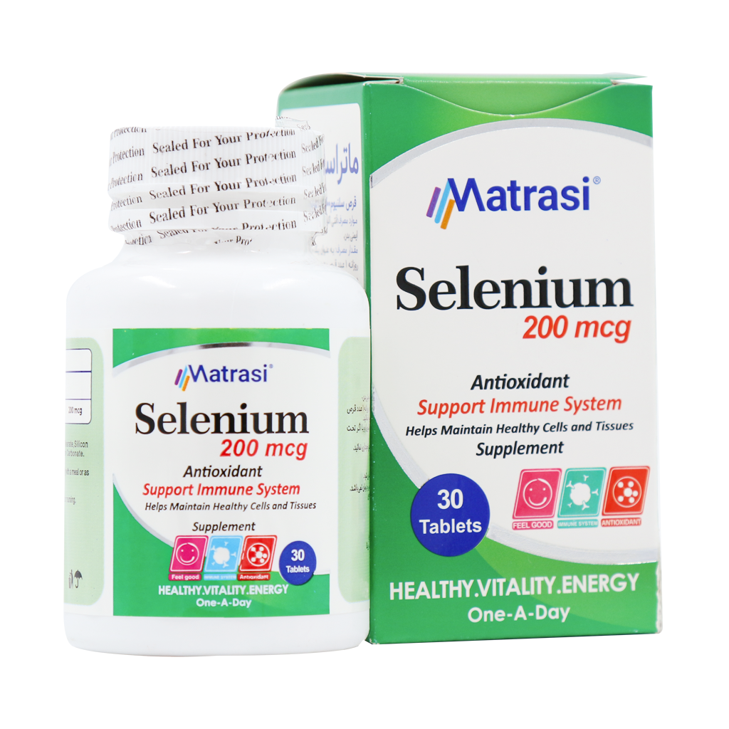 قرص سلنیوم 200 میکروگرم ماتراسی - 30 عددی