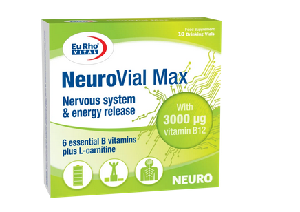 ویال خوراکی نوروویال مکس یوروویتال - 10 عددی