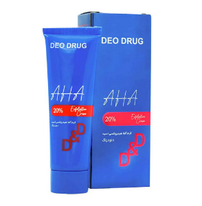 کرم لایه بردار آلفا هیدروکسی اسید (AHA20%) دئودراگ - 45 گرم