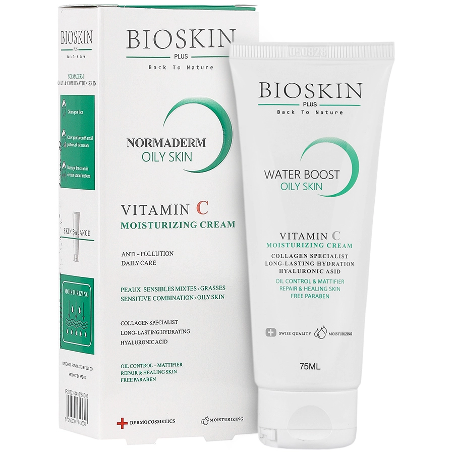 تصویر  کرم ژل مرطوب کننده و آبرسان پوست چرب بایو اسکین - 75 میلی لیتر 