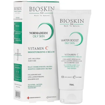 کرم مرطوب کننده و آبرسان پوست چرب بایو اسکین - 75 میلی لیتر