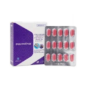 قرص مولتی ویتامین افراد دیابتی اینسویتنس - 30 عددی