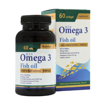 تصویر  سافت ژل امگا3 1000 اچ تی اس حکیم تجارت سهند - 60 عددی